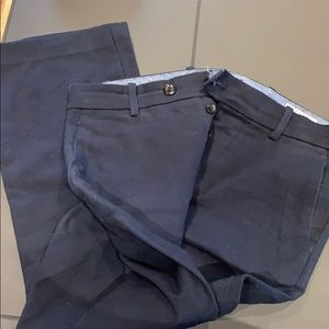 Gustin Navy Straight Washed Chinos 33”